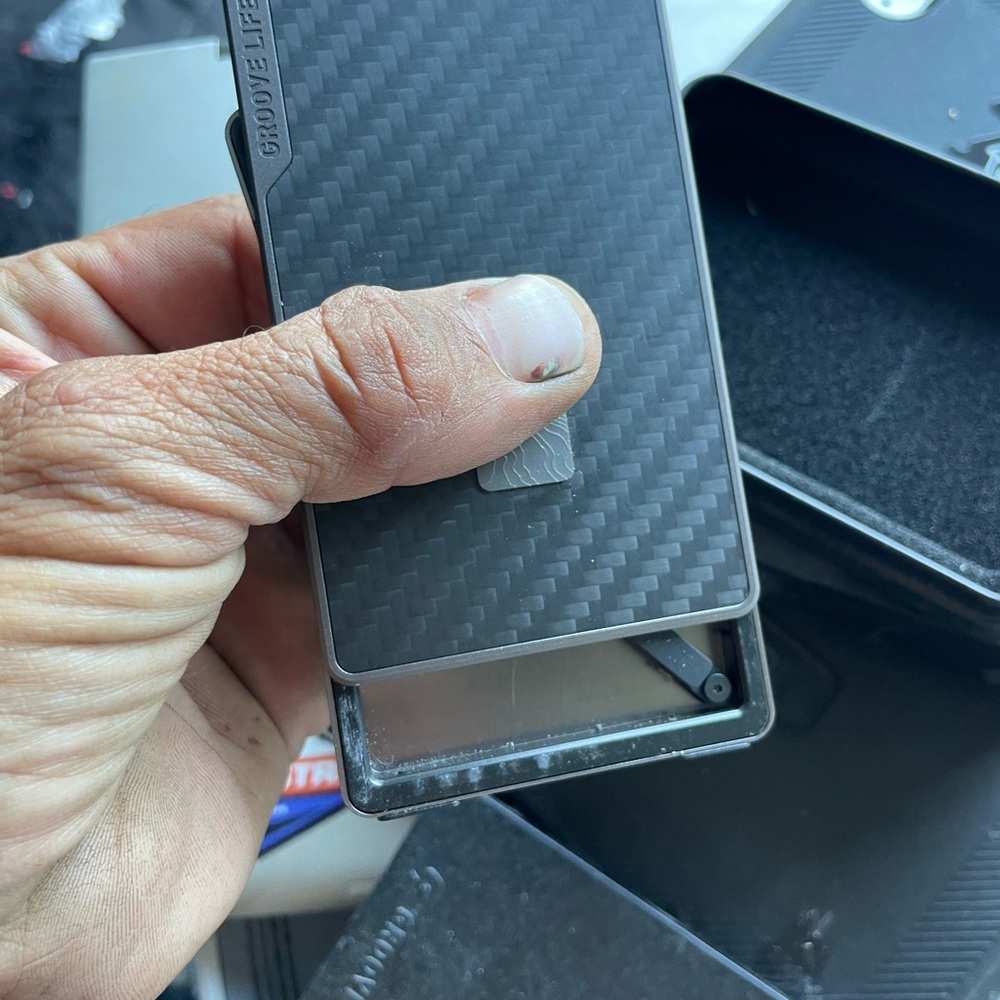 Carbon Fiber Card Holder